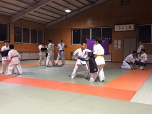 出稽古の様子です。