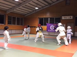 出稽古の様子です。