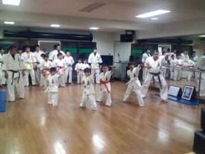 大分県本部長に来館頂き、直接指導を頂きました。