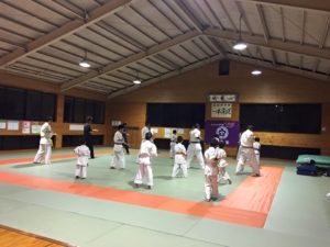 7月9日木曜日、出稽古で拳隆塾におじゃました。