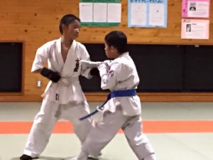 7月9日木曜日、出稽古で拳隆塾におじゃました。