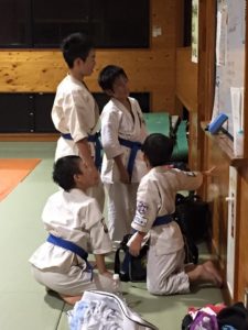 7月9日木曜日、出稽古で拳隆塾におじゃました。