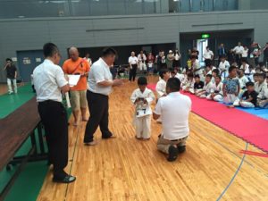 「第35回広瀬正雄記念拳法選手権大会」が開催されました。別府道場からは8名の選手が出場いたしました。