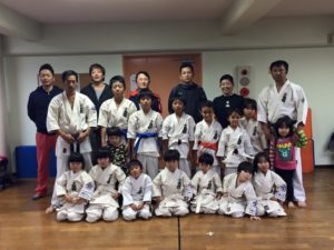 11月の練習日の様子です。