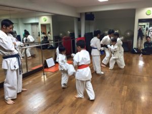 11月の練習日の様子です。