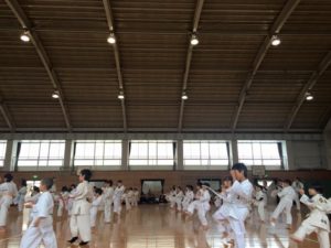 清心会空手道親善交流大会に参加いたしました。