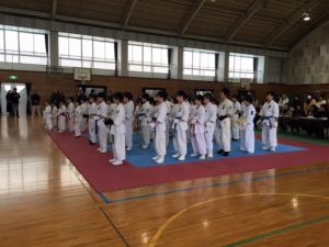 清心会空手道親善交流大会に参加いたしました。