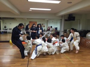 今回の練習では、練習後にレクレーションを行いました。