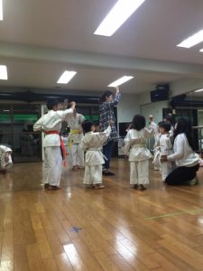 今回の練習では、練習後にレクレーションを行いました。