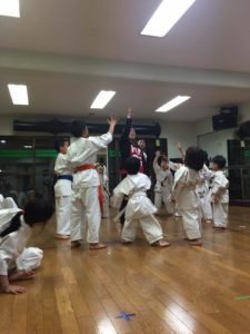 今回の練習では、練習後にレクレーションを行いました。