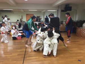 今回の練習では、練習後にレクレーションを行いました。