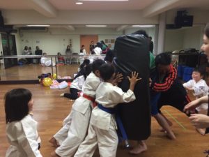 今回の練習では、練習後にレクレーションを行いました。