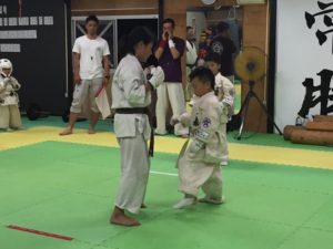 7月13日（水）、審判の講習、打ち合わせと出稽古に佐藤道場へ合同練習に参加させて頂きました。