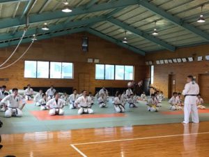 1月29日（日）、士道館大分県支部にて昇級試験が行われました。