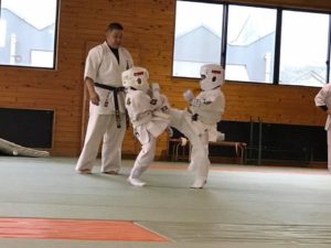 1月29日（日）、士道館大分県支部にて昇級試験が行われました。