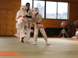 1月29日（日）、士道館大分県支部にて昇級試験が行われました。