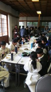 1月14日（日）、大分市の護国神社にて毎年恒例の寒稽古を行いました。