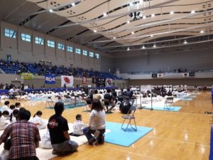 2018年5月13日（日）にべっぷアリーナにて「第10回 統一全日本空手道選手権大会 ～第12回JKJO全日本ジュニア空手道選手権大会・選抜指定大会～」が開催されました。