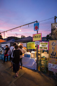 士道館・別府道場「しんせい祭り」での演武（形と板割り）